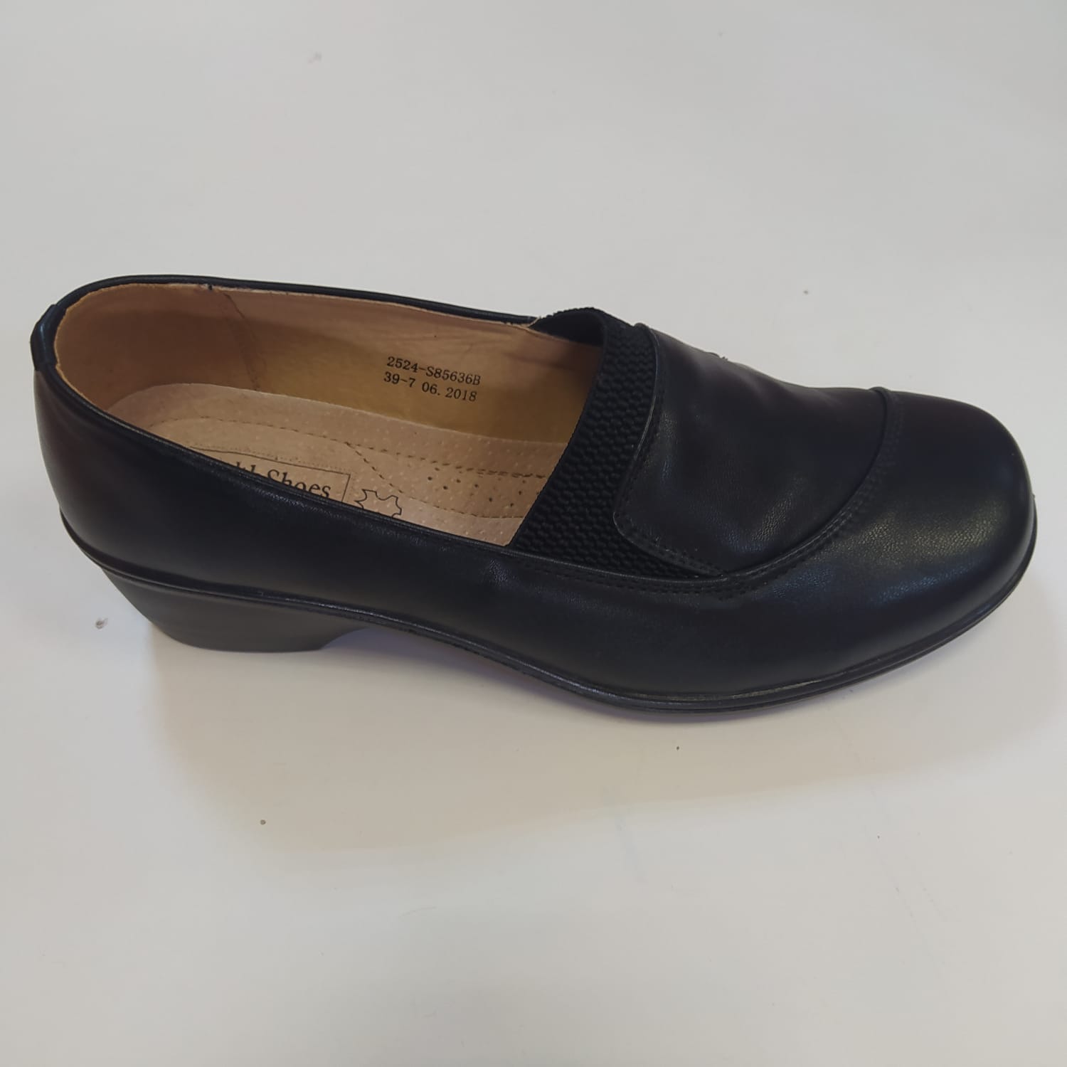 Туфли женские Health Shoes econom и/к н/к черн 2524-S85636B р.37